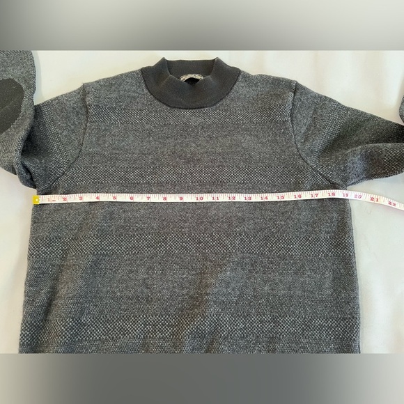 Abdullah Kigili Exclusive Cut Wool/ Acrylic  Sweater Elbow Patches‎ Sz L - Picture 3 of 7